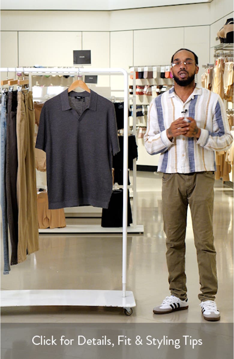 Brenan Linen Blend Polo, sales video thumbnail