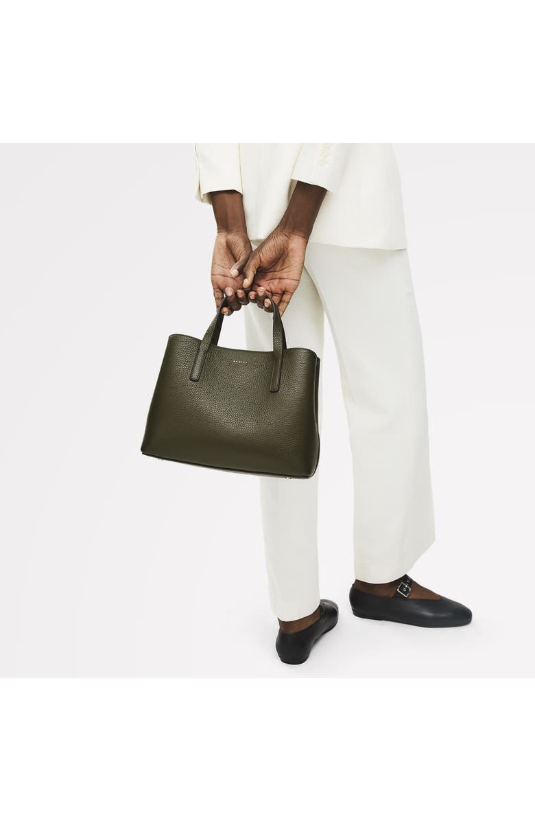 Radley Dukes Place Medium Ziptop Satchel Bag, Alternate, color, Pine Needle