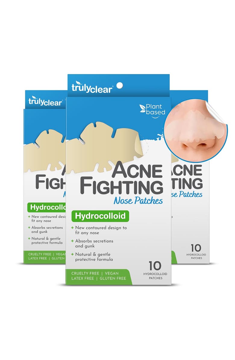 TRULY CLEAR Nose Patches, 3 Packs, Alternate, color,