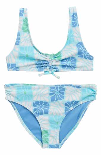 Roxy Kids' Floral Two-Piece Swimsuit