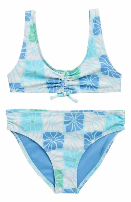 Roxy Kids' Floral Two-Piece Swimsuit