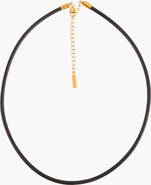 Joiana Jewelry Marlow Leather Cord Necklace