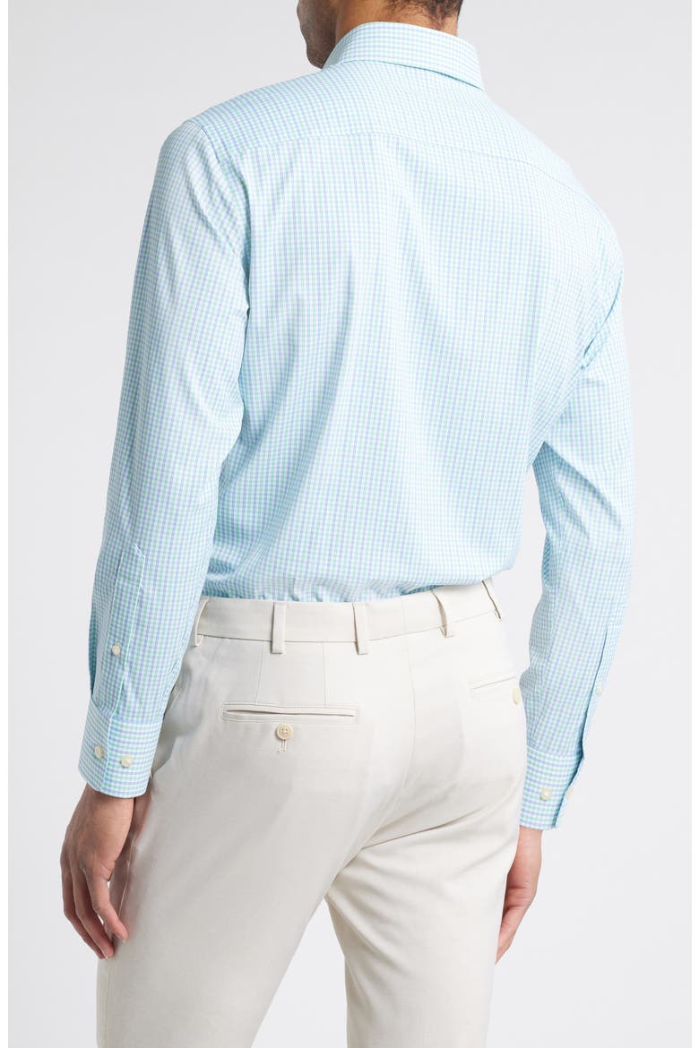 Hamilton Check Performance Button-Down Shirt, Alternate, color, MEADOW