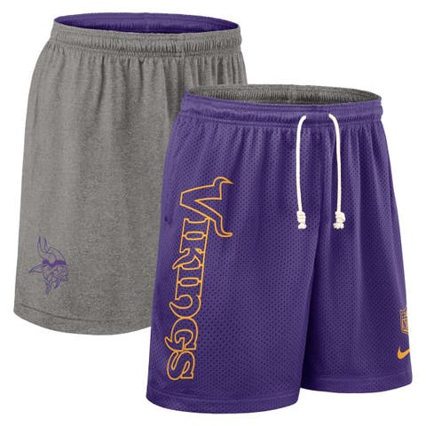 Men's Nike Purple Minnesota Vikings Sideline Reversible Performance Shorts