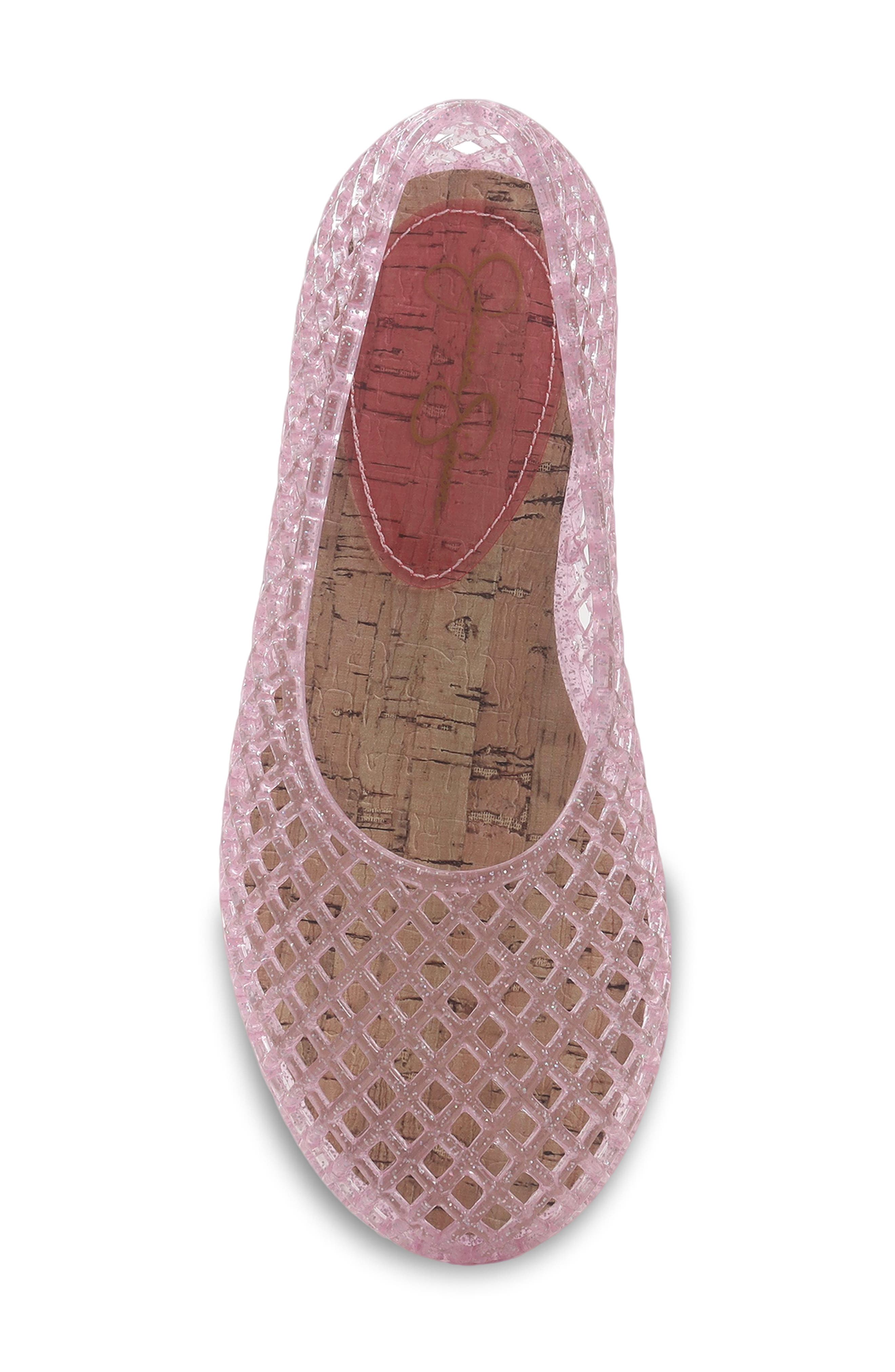 Kids' Jelly Flat, Alternate, color, PINK