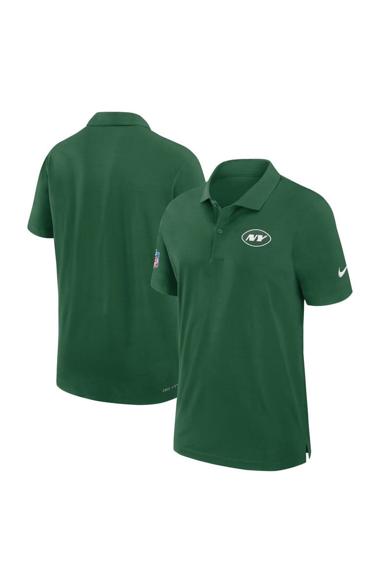 Nike Men's Nike Green New York Jets 2024/25 Sideline Performance Polo, Main, color, Green