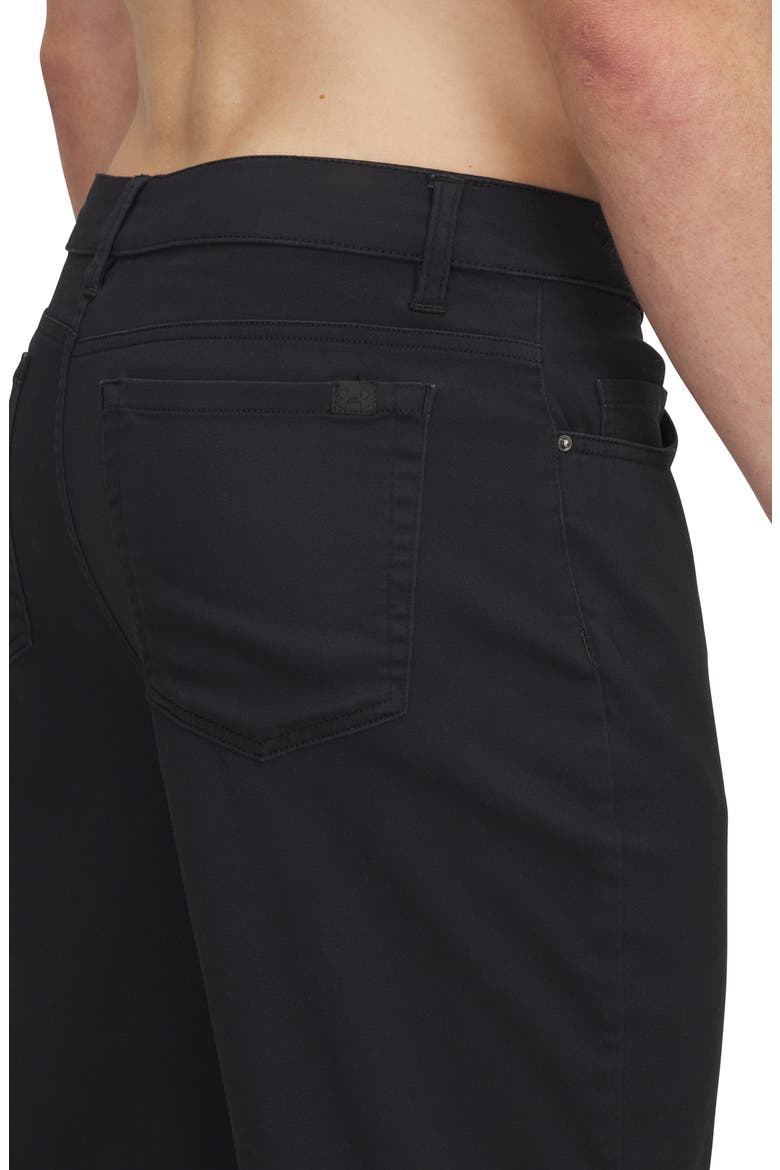 Icon Tapered Fit 5-Pocket Pants, Alternate, color, BLACK