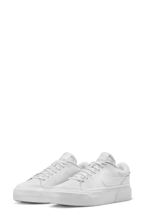 NIKE NIKE COURT LEGACY LIFT PLATFORM SNEAKER