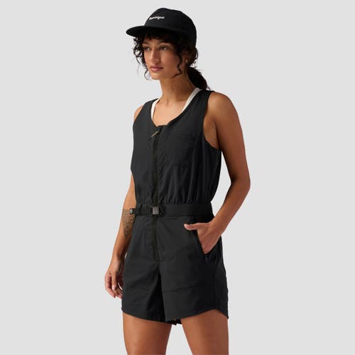 Backcountry Wasatch Ripstop Romper In Black