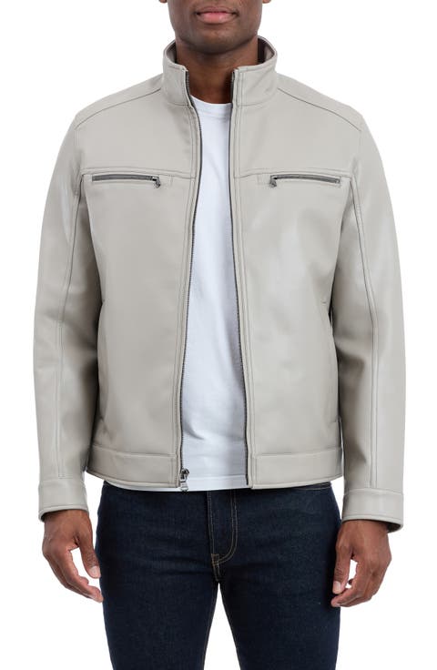 Barmullo Faux Leather Jacket