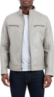 Michael Kors Barmullo Faux Leather Jacket