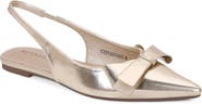 BERNESS Cinnamon Bow Slingback Flat