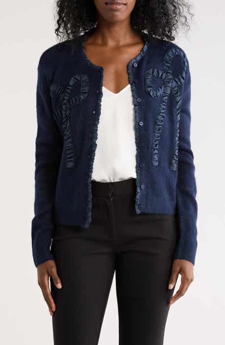 Ted Baker Ruffle Bow Cardigan