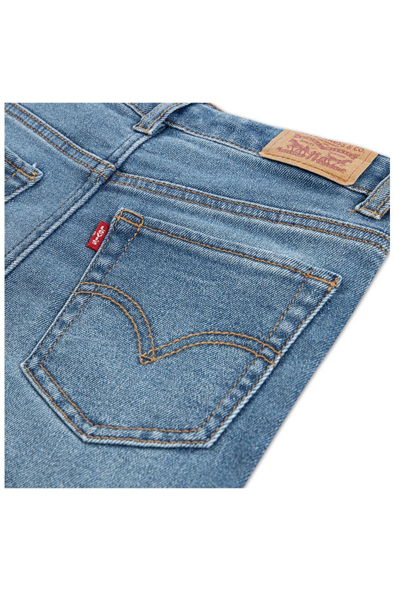 Kids' 726 Tonal Denim Flare Jeans, Alternate, color, BLANC DE BLANC