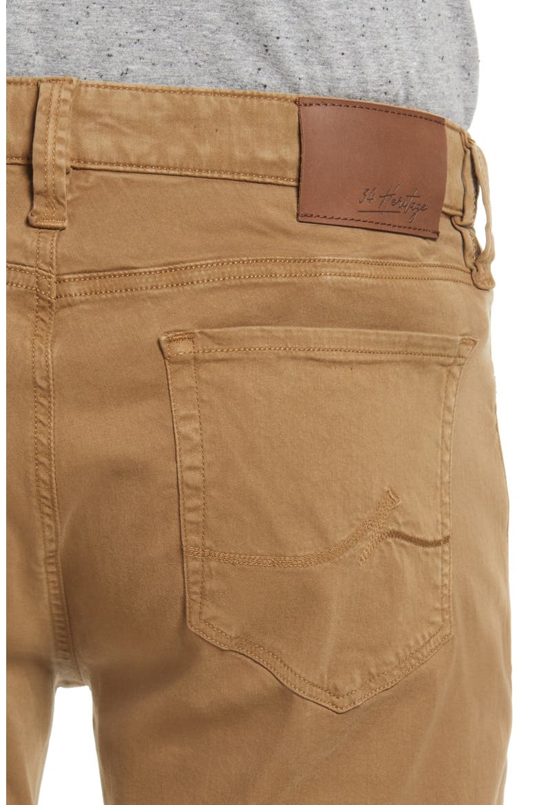Courage Straight Leg Twill Pants, Alternate, color, TOBACCO TWILL