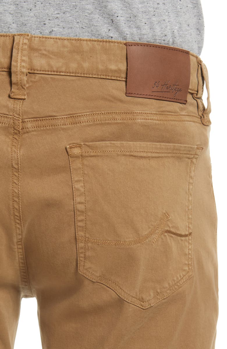 34 Heritage Courage Straight Leg Twill Pants, Alternate, color, Tobacco Twill