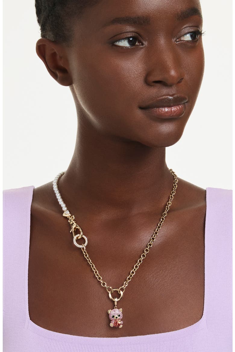 Idyllia Charm, Alternate, color, GOLD/ PINK