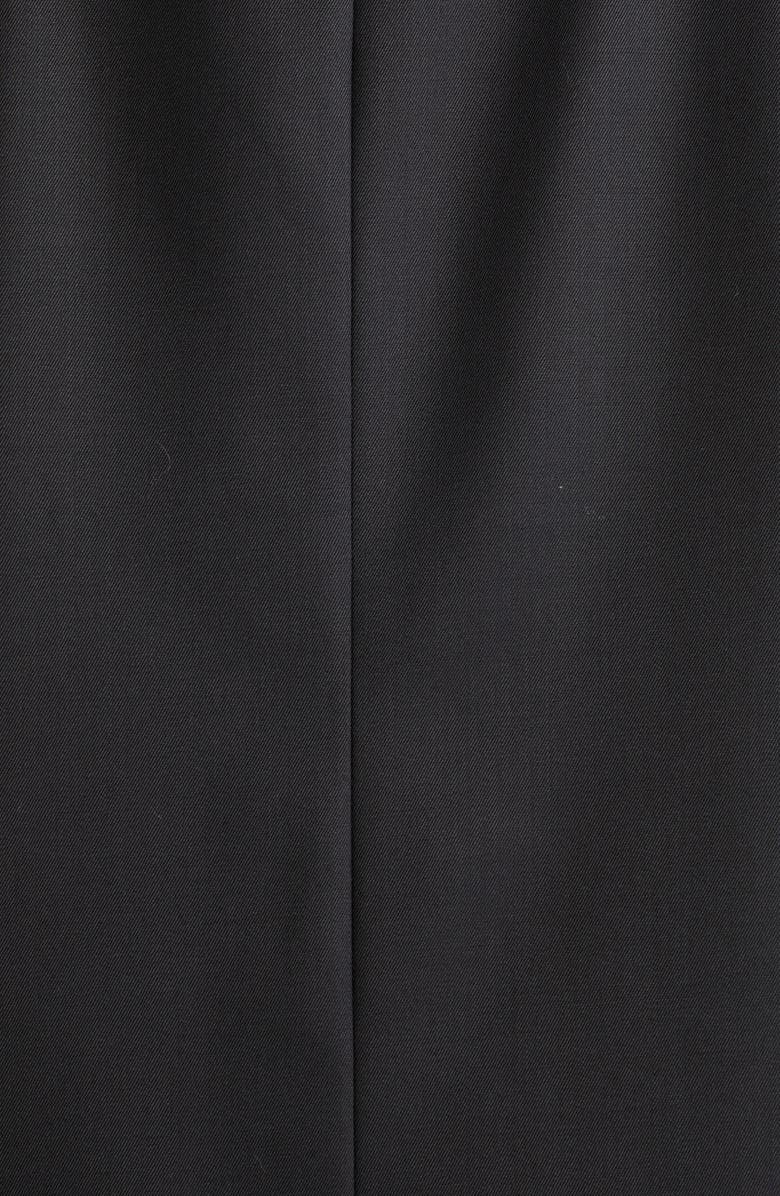 TOTEME Raw Lapel Blazer, Alternate, color, Black