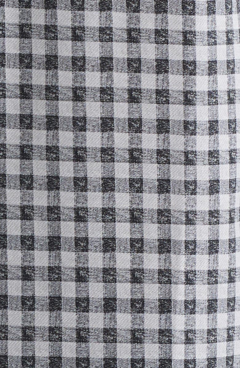 Bugatchi James OoohCotton<sup>®</sup> Gingham Check Button-Up Shirt, Main, color, Platinum