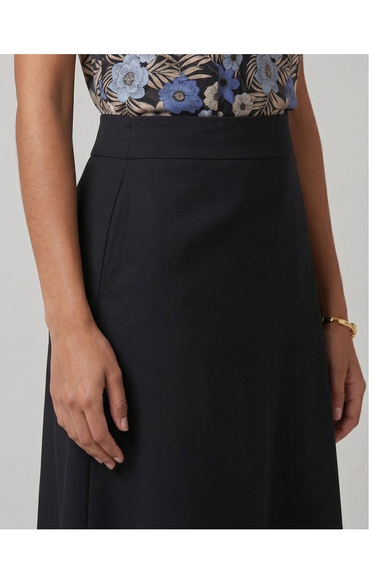 Lords of Harlech Womens Midi Skirt, Alternate, color, Black
