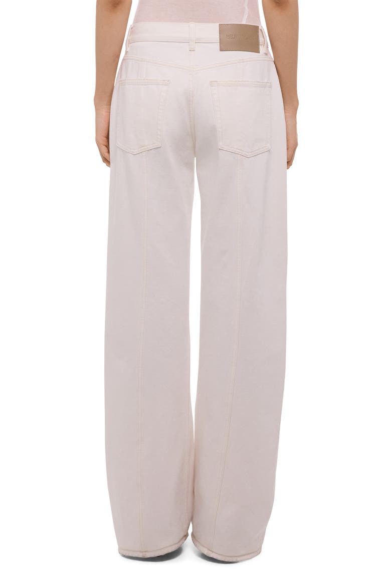 Ripped Bootcut Jeans, Alternate, color, MATTE WHITE - STC