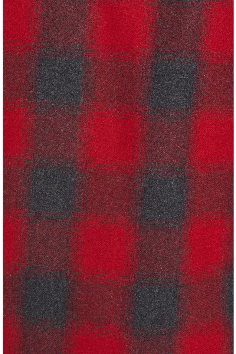 Longmont Wool Blend Shirt Jacket, Alternate, color, RED OMBRE