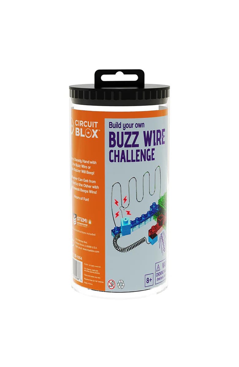 E-Blox Circuit Blox Byo Buzzwire Challenge Wire Maze, Alternate, color, Multicolored