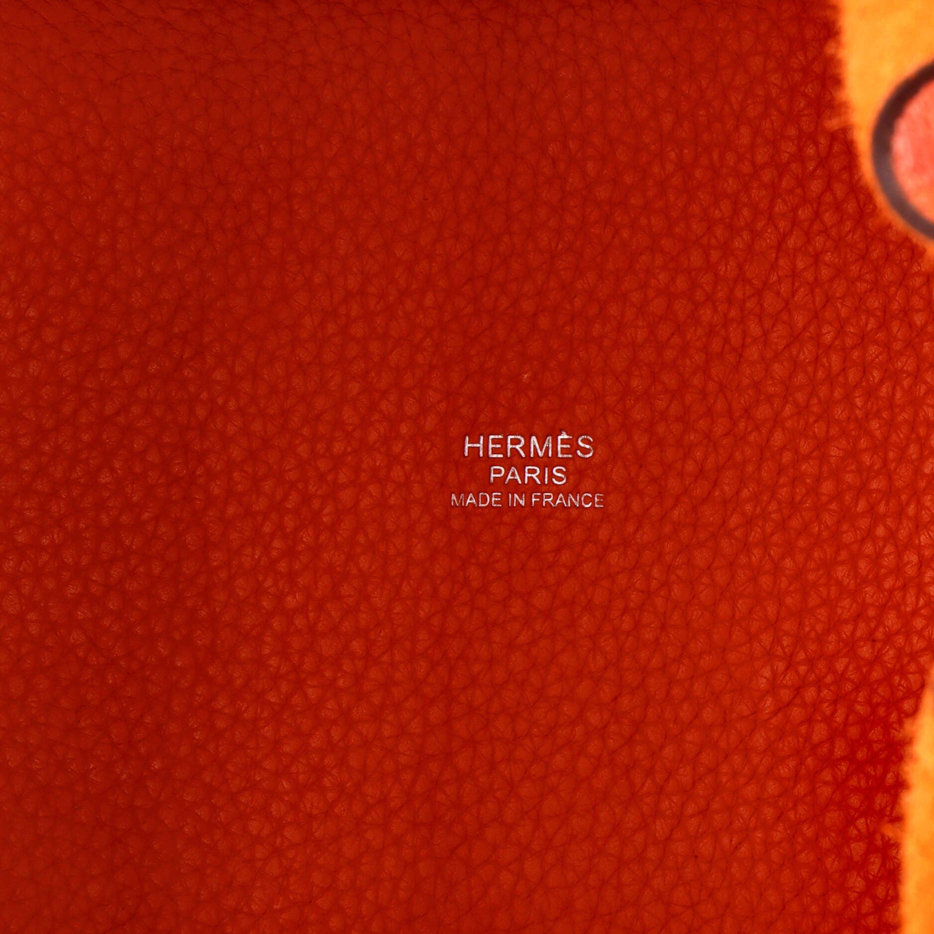 Pre-Owned Hermes Picotin Lock Bag Clemence PM, Alternate, color, Feu