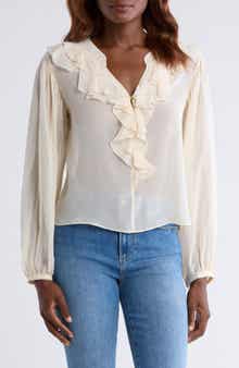 PAIGE Gemelli Silk Top
