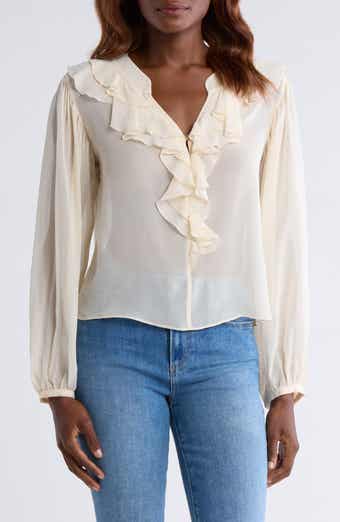PAIGE Gemelli Silk Top