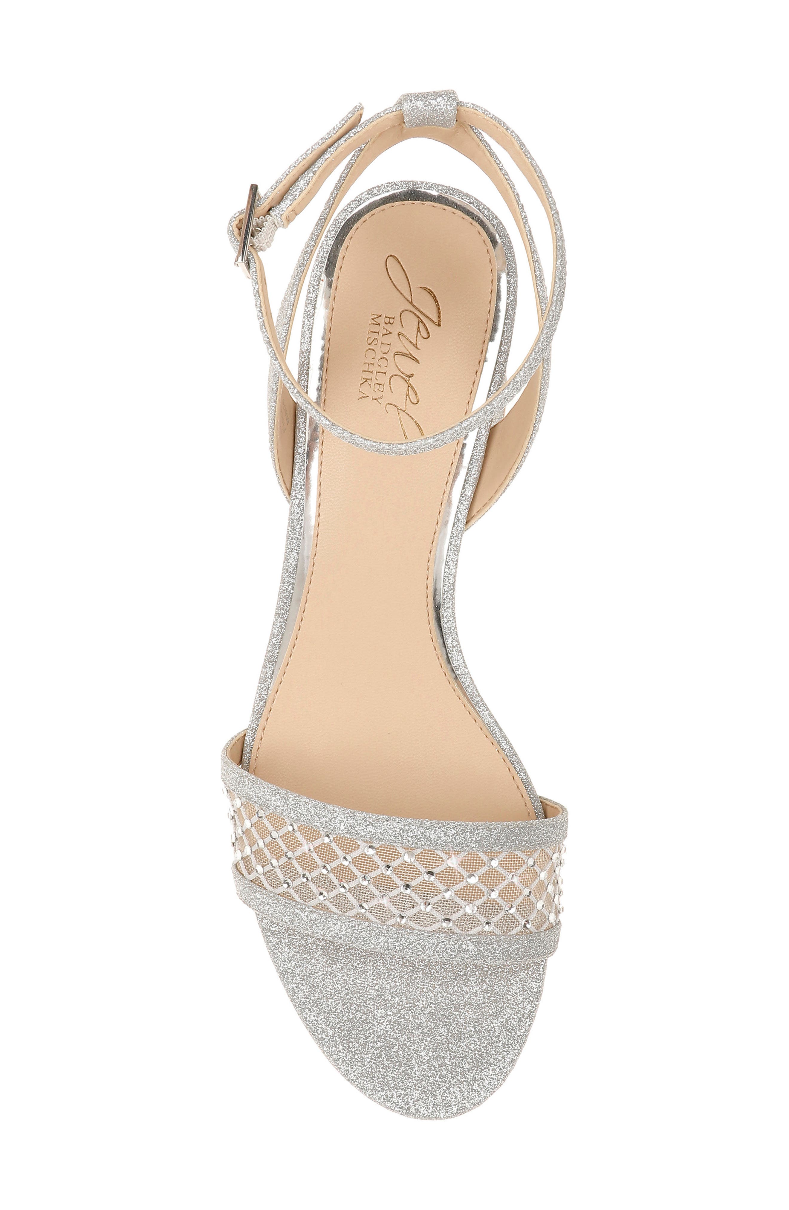 Nadia Sandal, Alternate, color, SILVER