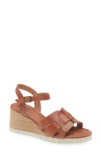 Miz Mooz Mackenzie Wedge Sandal In Brandy