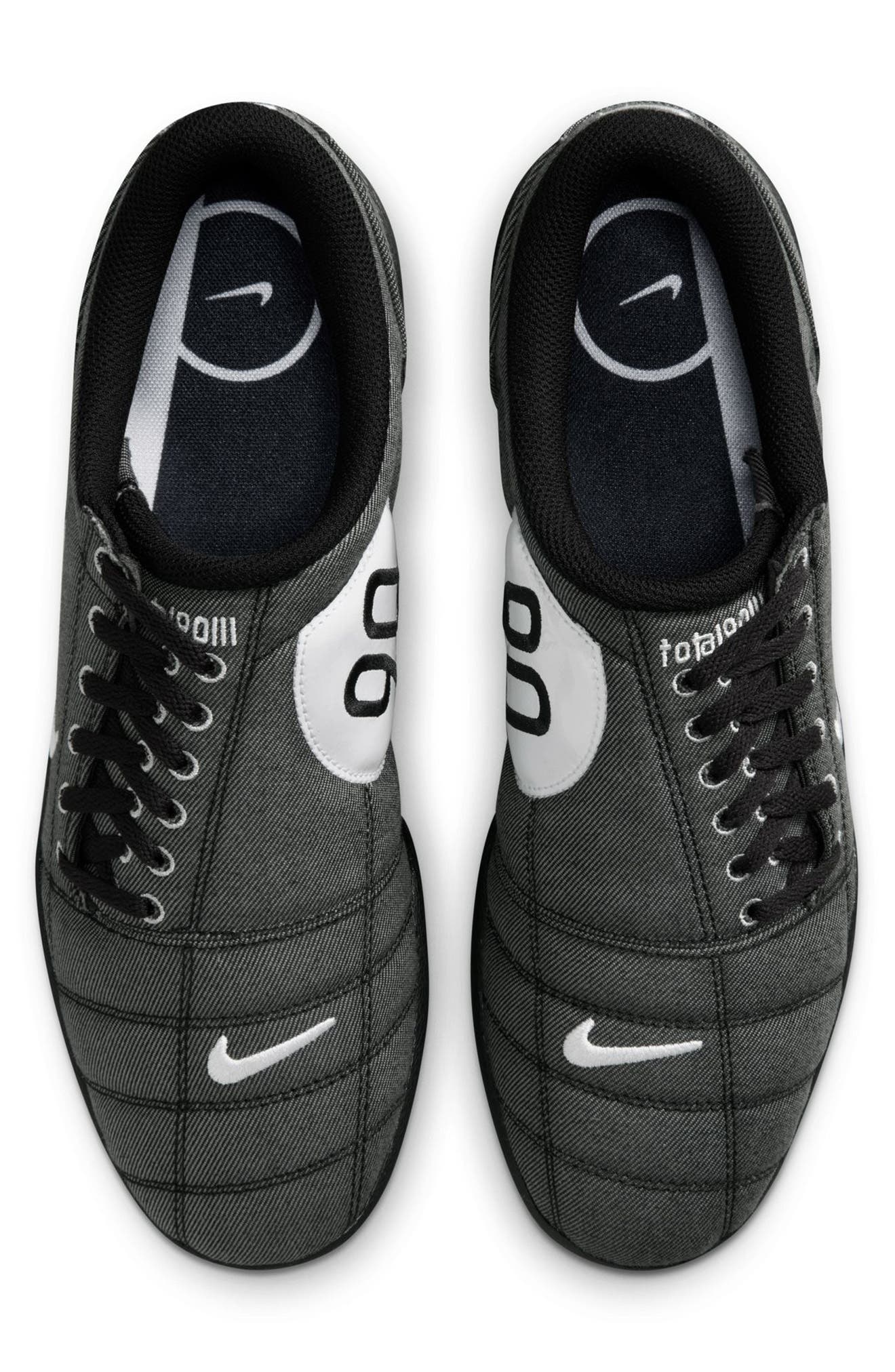 Nike Total 90 Premium Soccer Sneaker, Alternate, color, Black/ White