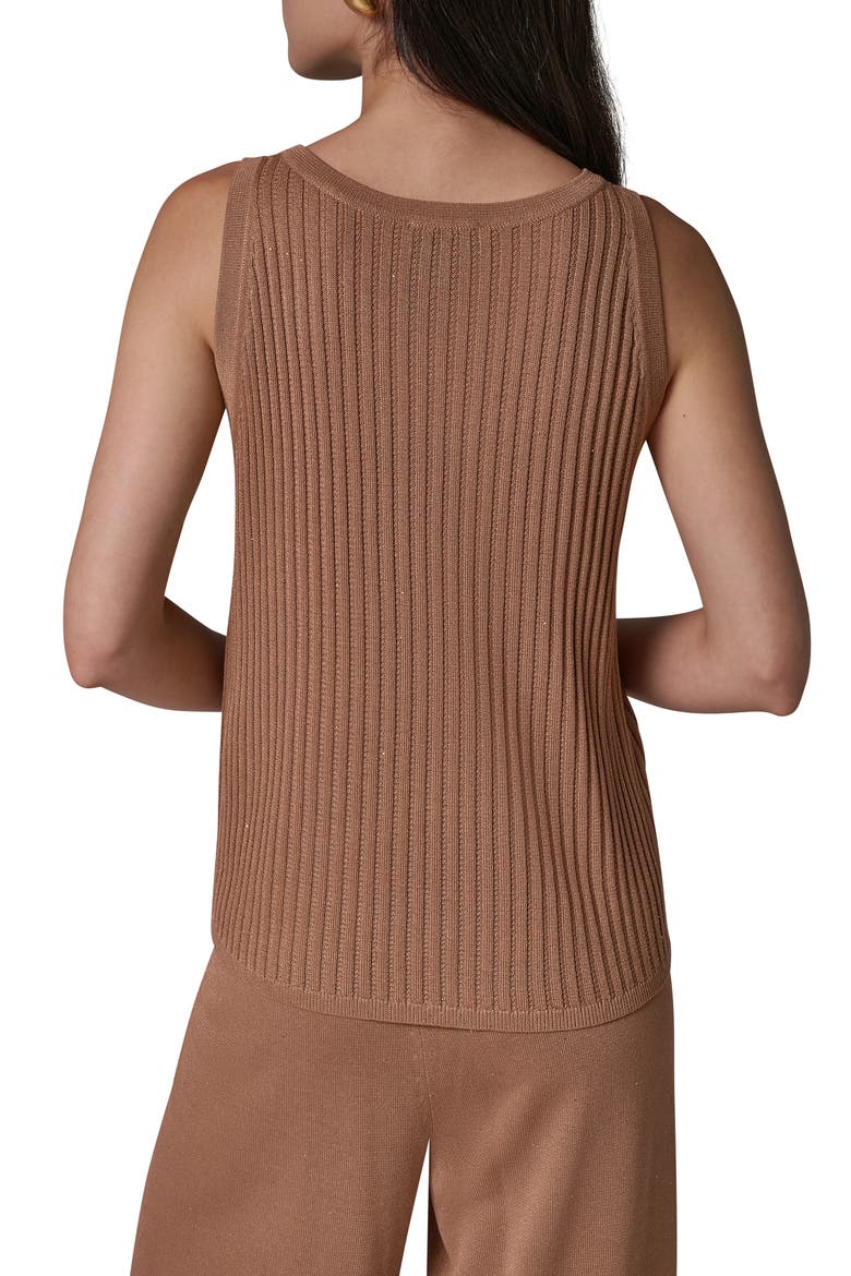 Rib Sweater Tank, Alternate, color, CAMEL