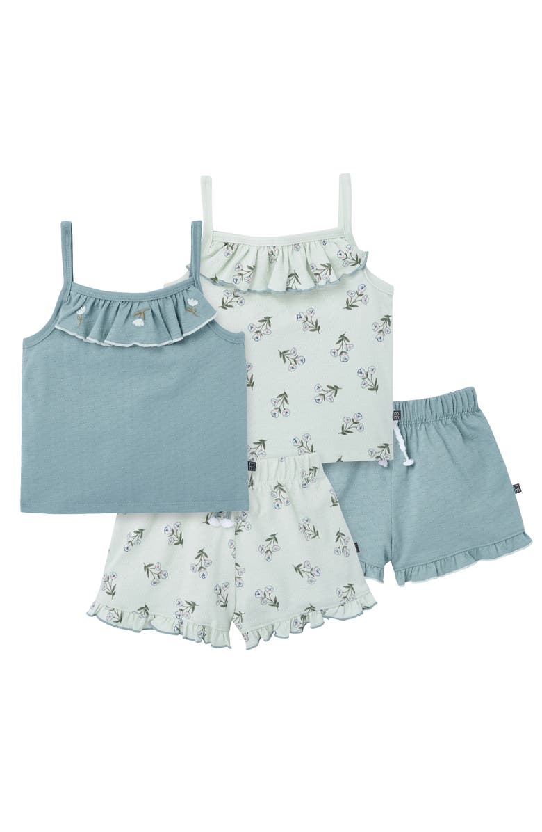 Modern Moments<sup>™</sup> by Gerber Tank Top & Shorts Sets, Main, color, Abyss Zephyr