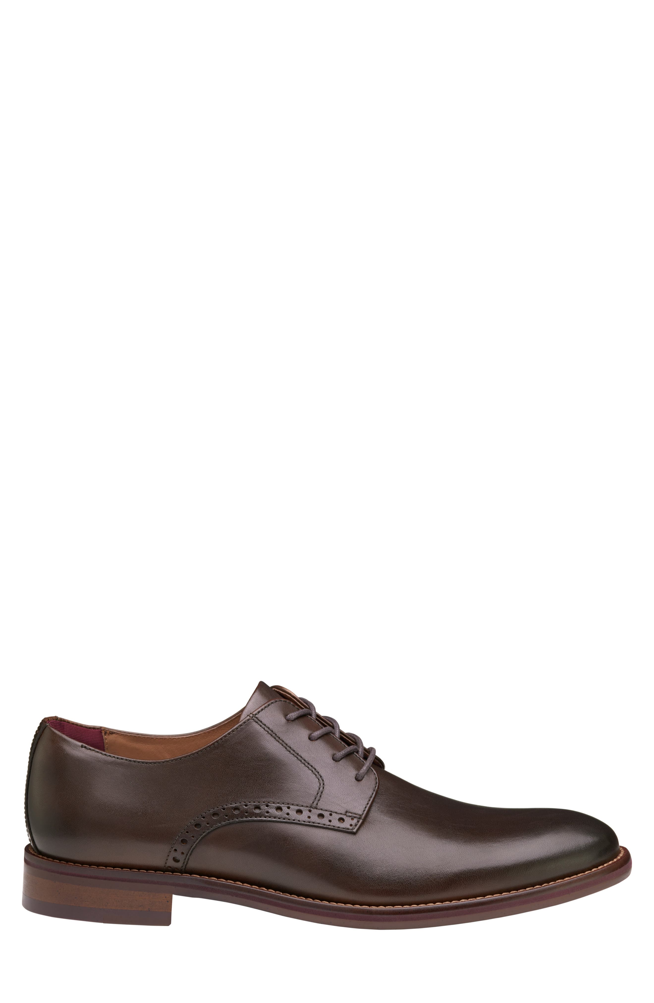 Johnston & Murphy Conard 2.0 Plain Toe Derby, Alternate, color, Mahogany