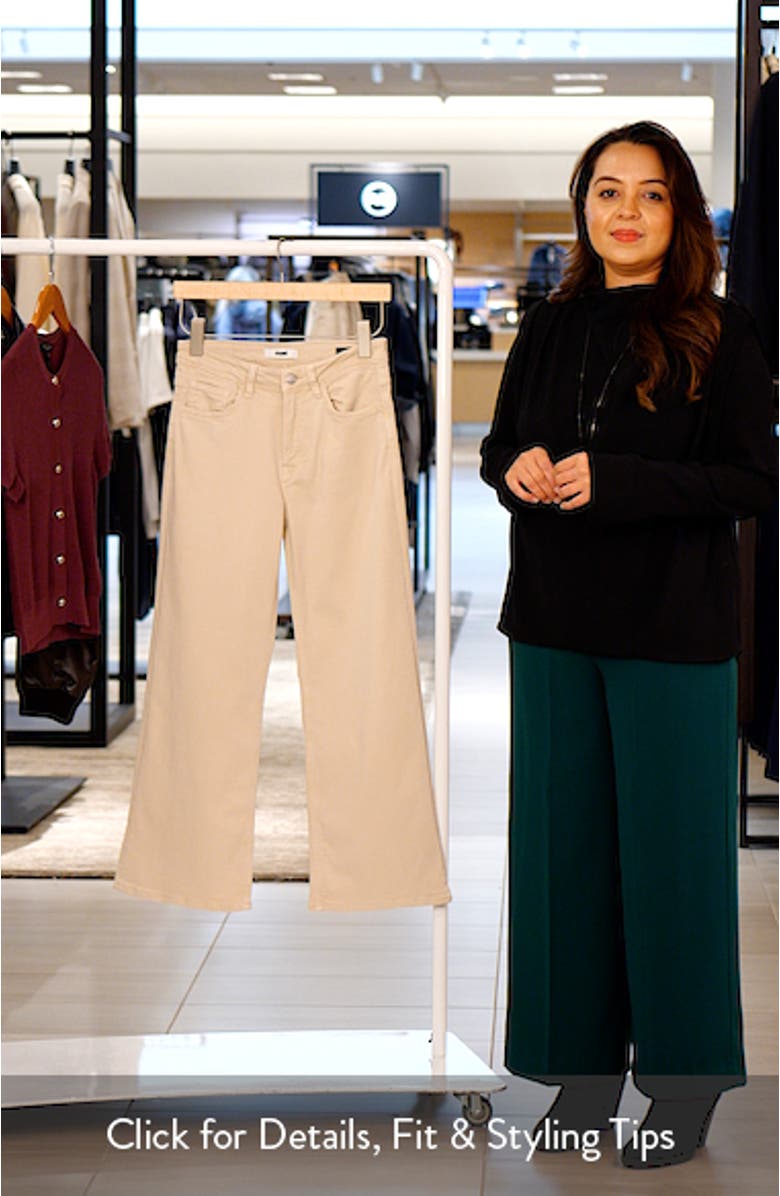 Alexa High Waist Wide Leg Jeans, sales video thumbnail