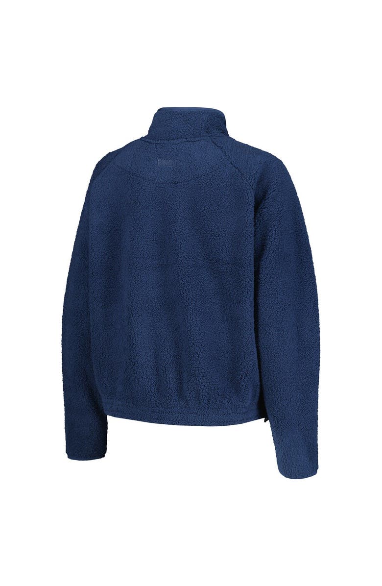 BOXERCRAFT Women's Blue Kansas Jayhawks Everest Half-Zip Sweatshirt, Alternate, color, Blue