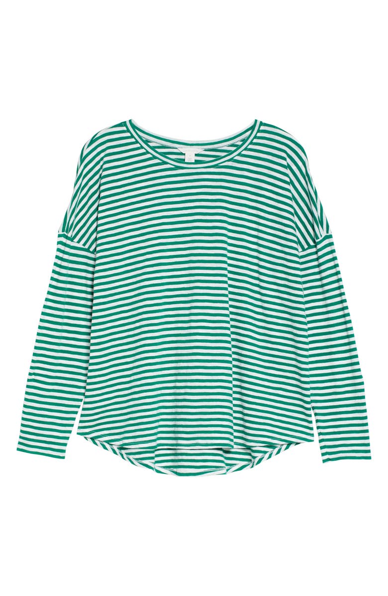 Caslon<sup>®</sup> Scoop Neck Organic Cotton T-Shirt, Alternate, color,