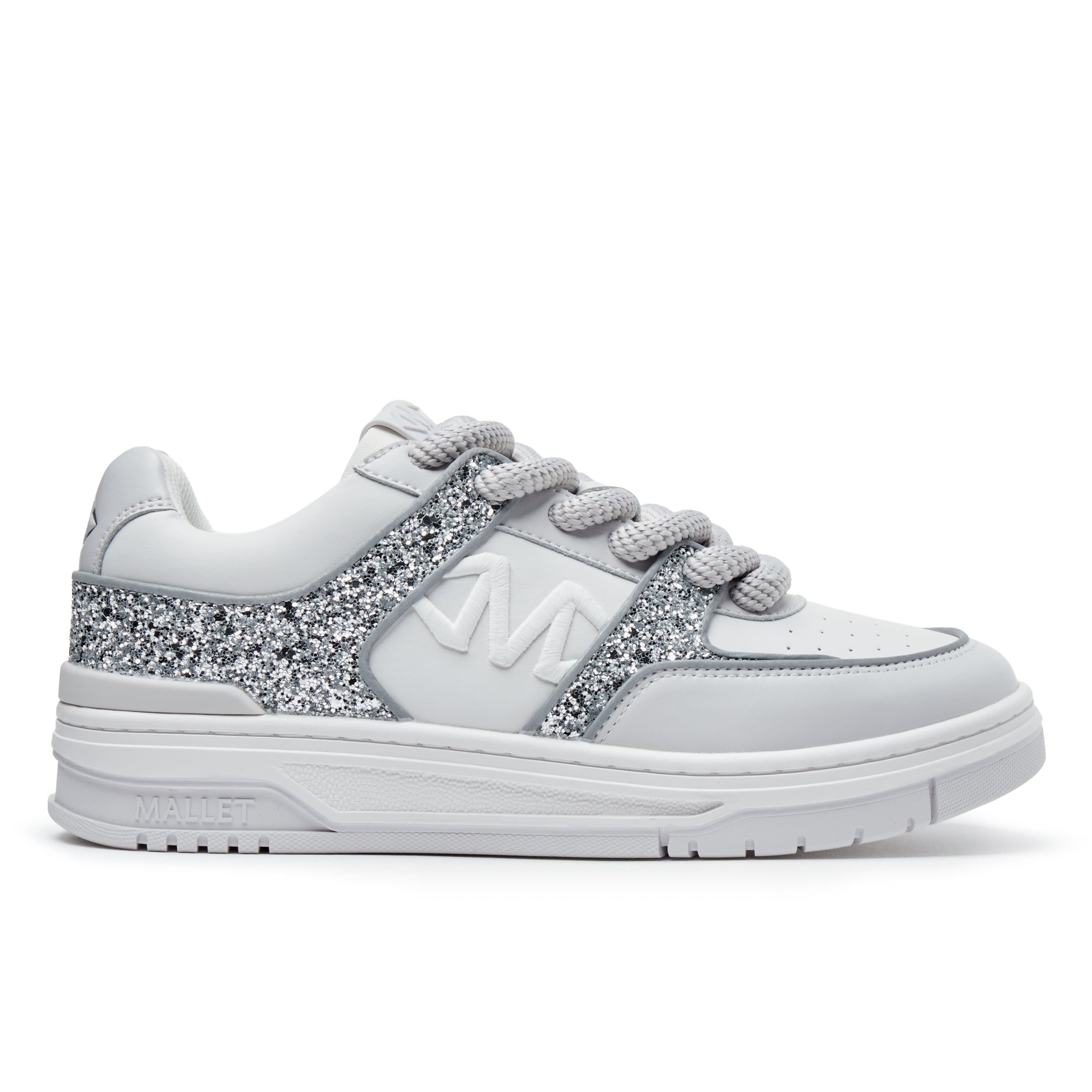 MALLET Clayton Spark Sneakers, Main, color, White Grey Crystal