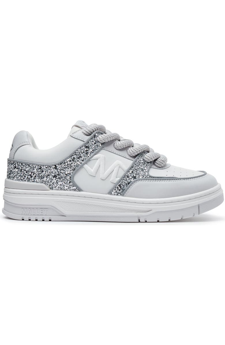 MALLET Clayton Spark Sneakers, Main, color, White Grey Crystal