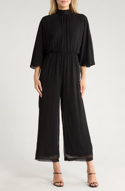 Rosalie Mock Neck Jumpsuit