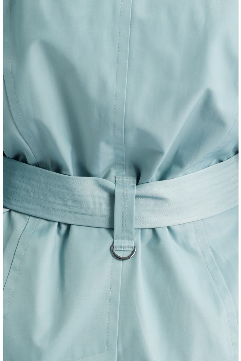Single Breasted Trench Coat, Alternate, color, GREEN