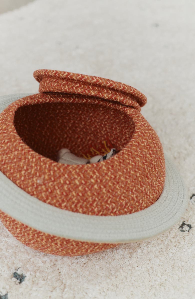 Lorena Canals Saturn Basket, Alternate, color, Red