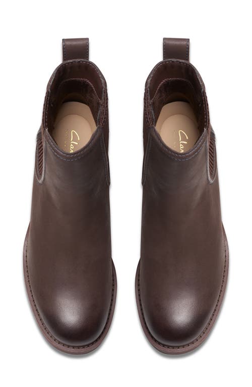 Clarks Chamberly Top Leather Chelsea Boot In Multi