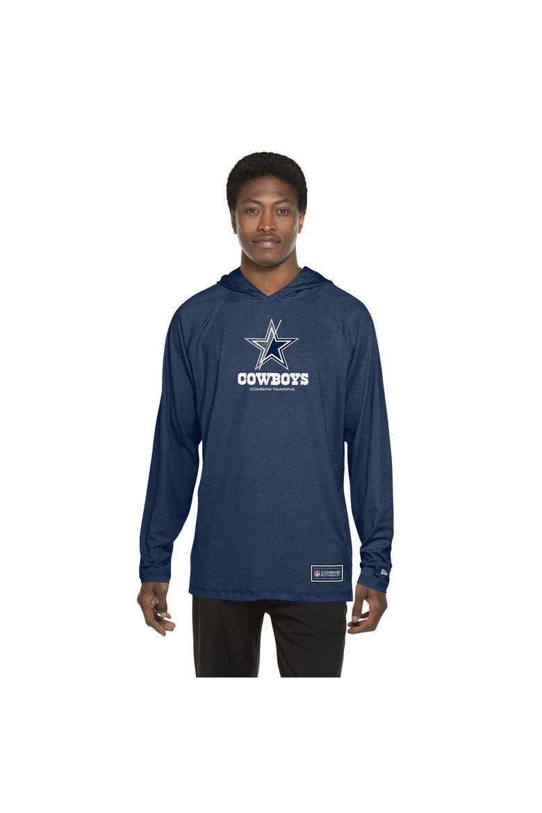 Men's New Era  Navy Dallas Cowboys Functional Fandom Hoodie, Main, color, Navy
