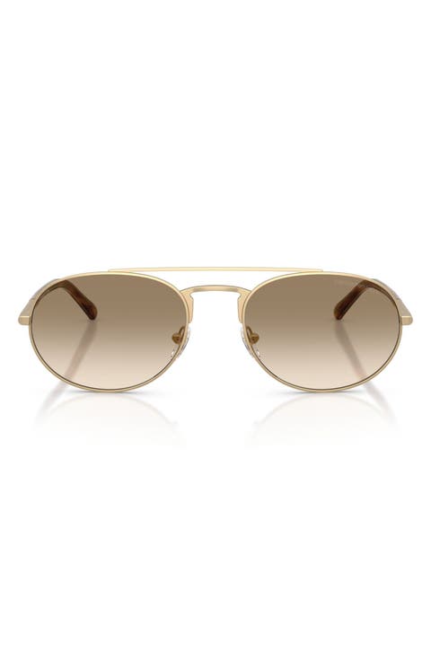 57mm Gradient Pilot Sunglasses