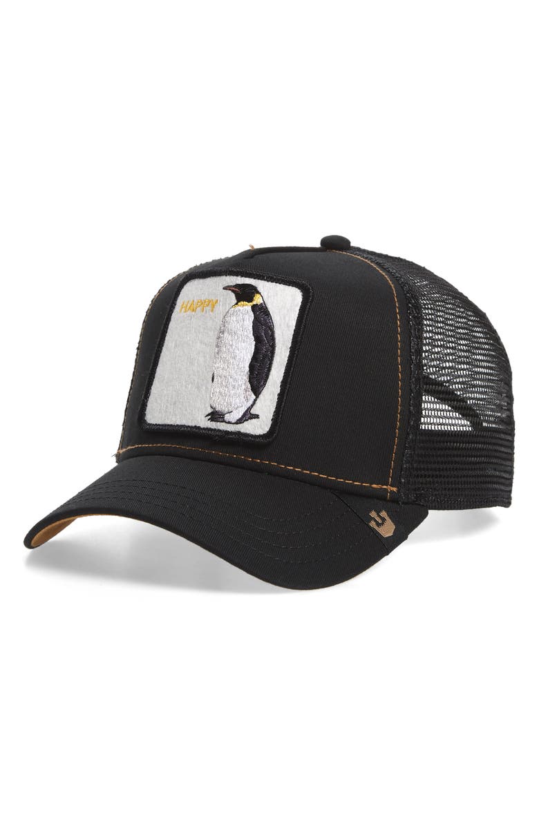 Goorin Bros. Penguin Trucker Hat, Main, color, 