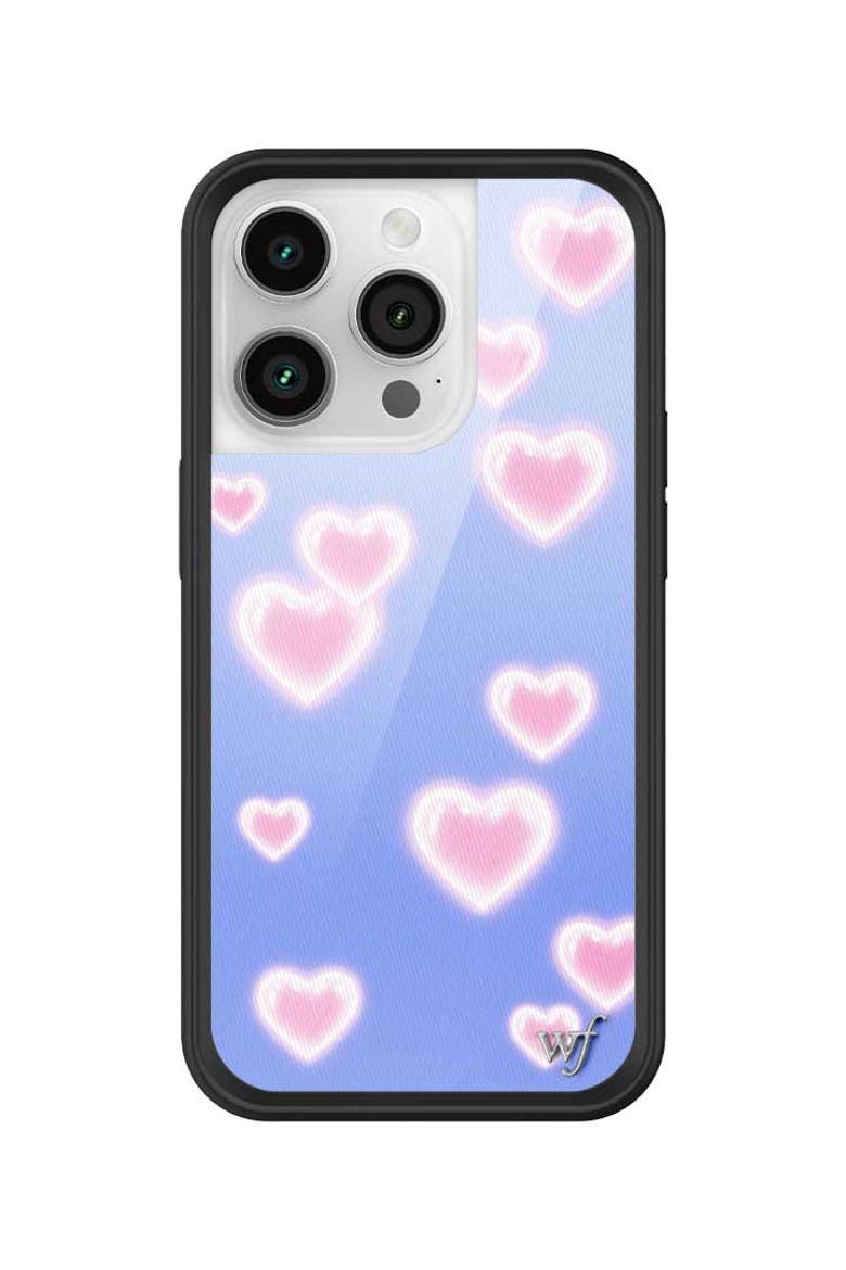 Dreamy Hearts iPhone Case, Main, color, Blue
