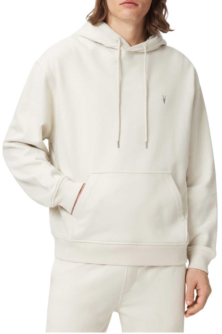 Asher Hoodie Sweatshirt, Main, color, BIRCH WHITE